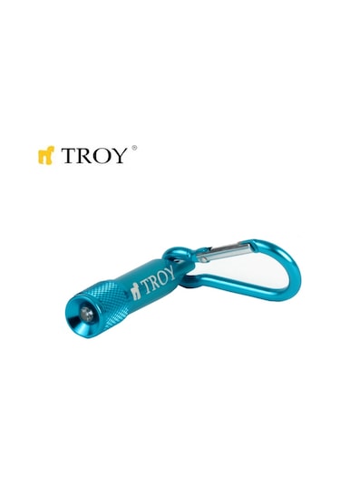 Troy 28097 Mini El Feneri Ve Anahtarlık 1 Adet Mavi