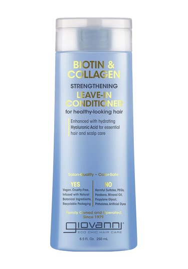Giovanni Biotin & Collagen Güçlendirici Durulanmayan Saç Kremi 250ml