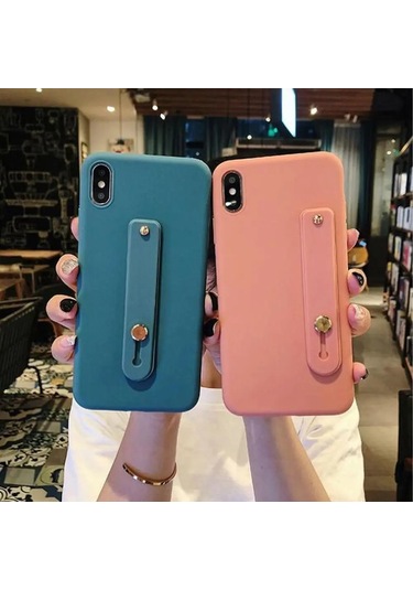 Moda Telefon Tutucu Silikon Telefon El Bandı Tutucu Parmak Yüzük 1 Adet