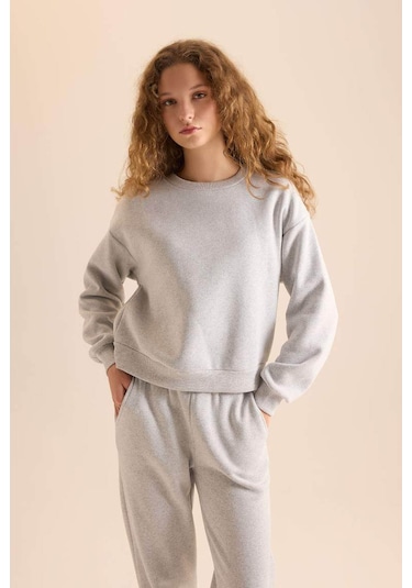 Defacto Gri Kadın Alt-üst Takım D8022ax/gr4 Gri