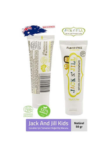 Jack N'jill Diş Macunu Aromasız 50 G