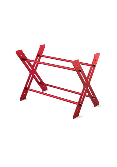 Reedark Dönebilir V8 Motor Tamir Standı - Paslanmaz Çelik Kırmızı Model