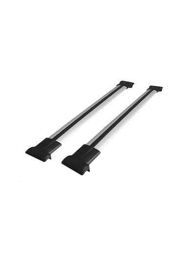 Dacia Logan Mcv 2007-2012 İçin Araca Özel Portbagaj Ara Atkısı, Ekipman Taşıyıcı Çapraz Barlar 2 Adet - Gri