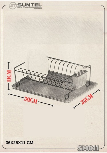 Suntel Tek Katlı Tabaklık Bulaşkılık Diğer