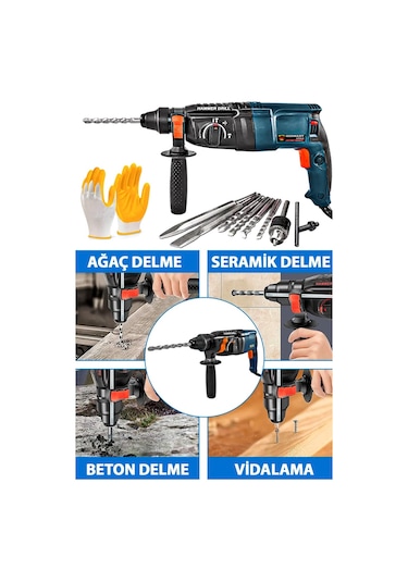 Germany Style Grm-99880vfx Kırıcı Delici 2-28mm E-power Çelik Şan