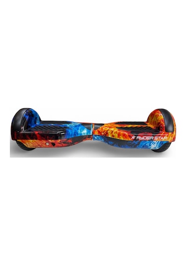 Elektrikli Kaykay Hoverboard Bluetooth Hoparlörlü RS-S5 Bicolor Flame Grafiti