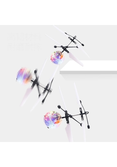 Çocuk Sinek Topu Mini Rc Drone Oyuncaklar Yaratıcı Çocuk Helikopter Elektronik Transparent