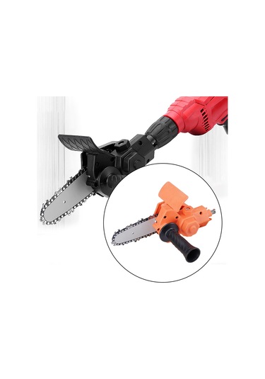 Homyl Taşınabilir Elektrik Ing Makine Zinciri Ağaç Turuncu