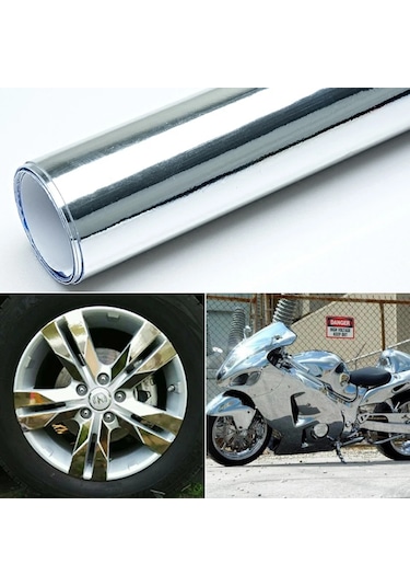 Esemiz Krom Nikelaj Varak Su Geçirmez Yapışkanlı Folyo 20cmx122