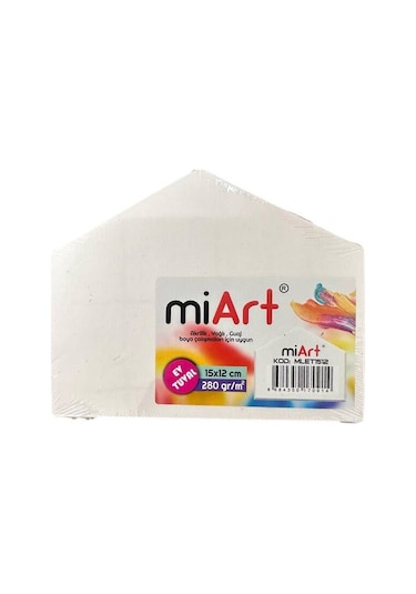 Miart Lüks Ev Tuval 15x12 Cm