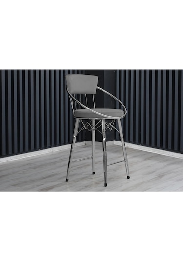 Bar Sandalyesi , Ada Mutfak Sandalyesi , Bar Taburesi , Yüksek Sandalye Krem