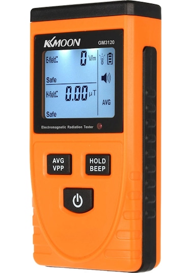 Dijital Lcd Elektromanyetik Radyasyon Dedektörü Metre Dozimetre Test Cihazı Sayaç