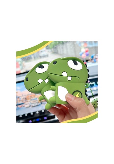 Jzcat Aircraft Byd B Uyumlu Şimşek Ejderha Silikon Karikatür Araba Anahtarı Kılıfı