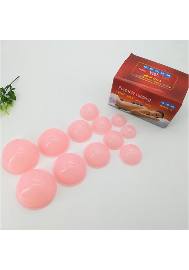 Dianziye 12 Adet Mavi Silikon Vakum Topu - Esnek, Sağlıklı Masaj Ve Fiziksel Bakım İçin Dayanıklı Hijyenik Toplar Çok Renkli