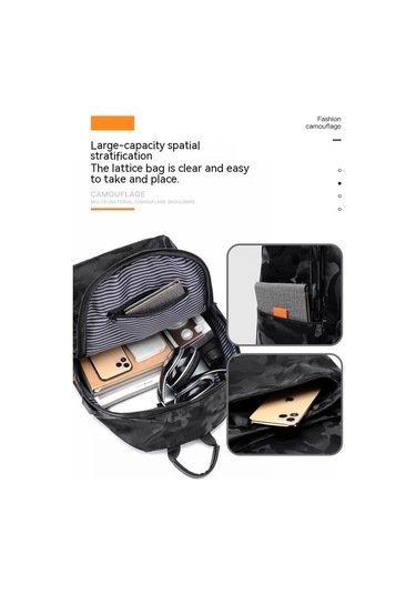 Polyester Dizüstü Bilgisayar Sırt Çantası Black