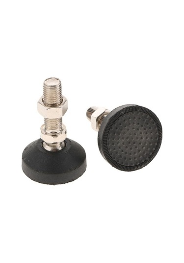 Trendooze Homyl 2 Adet Karbon Çelik Dengeleyici 60mm M16x50mm, Mobilya Dengeleme Kolaylaştırıcı Tarif Edildiği Gibi