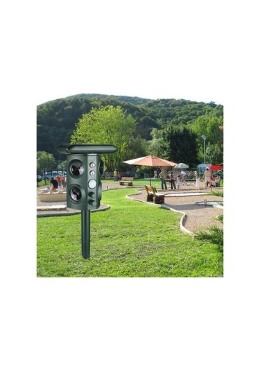 Ganzhoushop Yılan Ultrasonik Titreşim Mekan Kovucu Hayvan Güneş Fonksiyonlu Enerjili Dış Çok Cbtx Eo