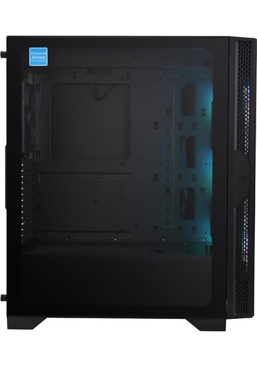 Thermaltake Versa T25 CA-3R5-65M1WE-00 650W 80+ ARGB Fanlı ATX Bilgisayar Kasası Siyah