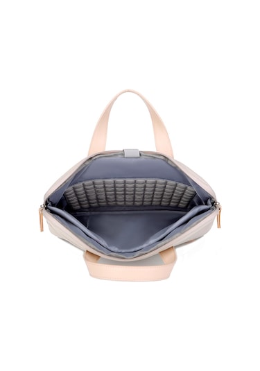 Hqgoodstore Rahat Basit Düz Renk Nefes Alabilen Su Geçirmez Ve Aşınmaya Dayanıklı Büyük Kapasiteli Dizüstü Bilgisayar Çantası 15.6 İnç Açık Mavi Açık Mavi