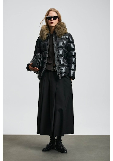 Lufian Klemantin Siyah Kadın Mont 122120042 Siyah