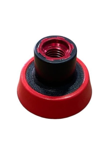 Carwell Cırt Taban 50 Mm Kırmızı M14 Vidalı