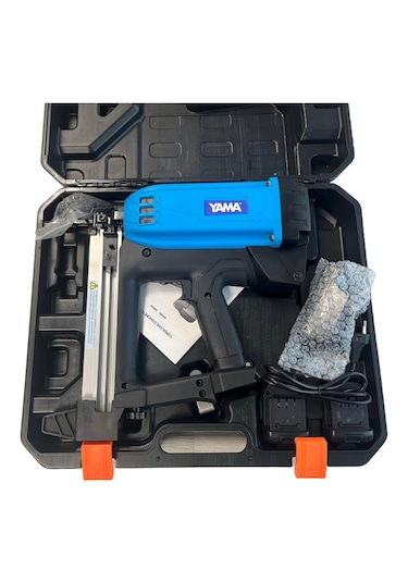 Yama YAT-GNX40 Gazlı Çivi Çakma Tabancası + 5 Kutu Çivi - Gaz
