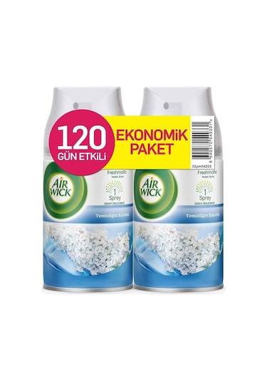 AIR WICK ODA PARFÜMÜ COOL LINEN - TEMİZLİĞİN ESİNTİSİ 250 ML (2 a