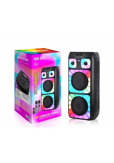 NDR-0101 Bluetooth Karaoke Taşıbilir Hoparlör