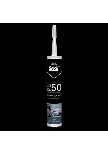 Selsil Pu 50 Profesyonel Pu Mastik 280ml - Gri Gri