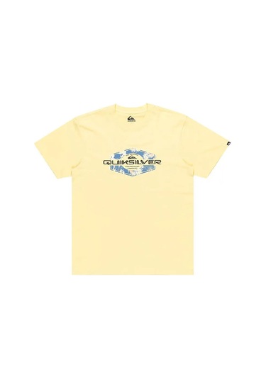 Quiksilver Locked Up Erkek Tişört SARI