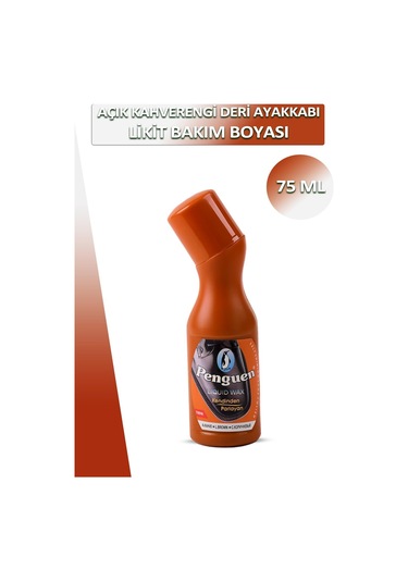 Bağcık + Penguen Deri Likit Ayakkabı Bakım Boyası 75 Ml Set 001