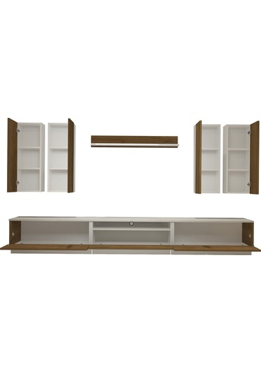 Decoraktiv Trendstyle 8d Mdf Tv Ünitesi Tv Sehpası Beyaz - Pera