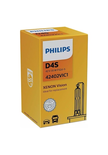 Bulacaksin Philips Xenon D4S Zenon Ampul 4400K - 42402Vic1