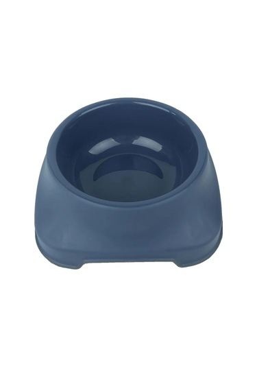 Pribor Kedi Köpek Mama Ve Su Kabı 2 Lt Silikon Kaydırmaz Taban Mavi