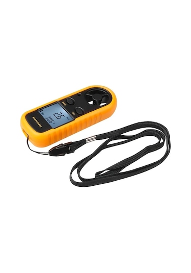 Boatshop1 Digital El Tipi Ruzgar Hizi Olcer Gm816 30m S Akilli Anemometre Hava Ruzgar Olcegi Anti Yirtilma Pil Dahil Degil