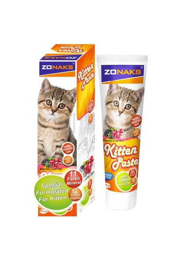 Zonaks Kitten Yavru Kedi Vitamin Paste 100 G