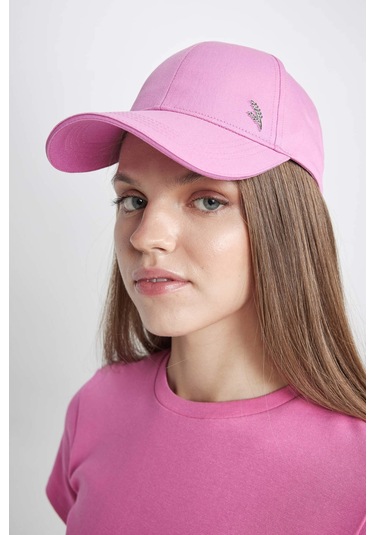 Defacto Kadın Pamuklu Cap Şapka N6472az24smpn304 Pembe