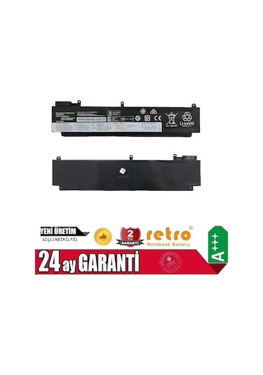 Lenovo Thinkpad T460s, T470s 00hw022 Notebook Bataryası - Ver.2 Alt / Rll-111