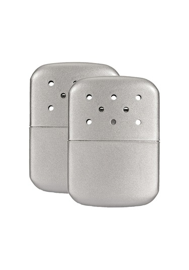 Monyee 2 Adet Dışarıda Kullanıma Uygun Çinko Alyüminyum Isıtıcı El Fırını, Rastgele Renkli Isı Saklama Çantası İle Gümüş