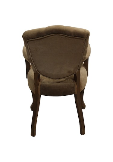 Bengimobilya Berjer Lüken Aslan Ayak Model Parlak Ceviz Baby Face Kumaş Kapito