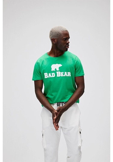 Bad Bear Erkek Tişört Bad Bear Tee-21883 Yeşil