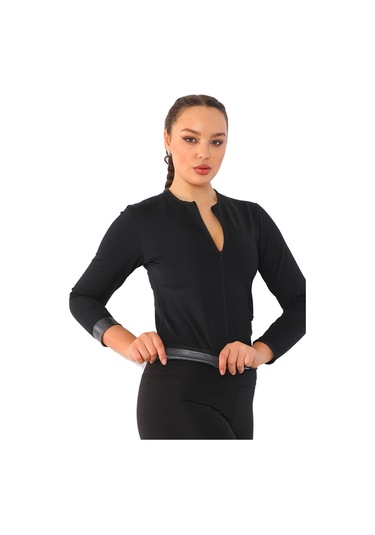 Pastimore Termal Sauna Uzun Kol Takım Siyah