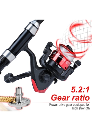 Yeşil Sougayılang Oltalar Balıkçılık Reel Combo Açık Spor Deniz Olta Takımı Aksesuarları Olta Takımı Olta Kamışı Çark Seti