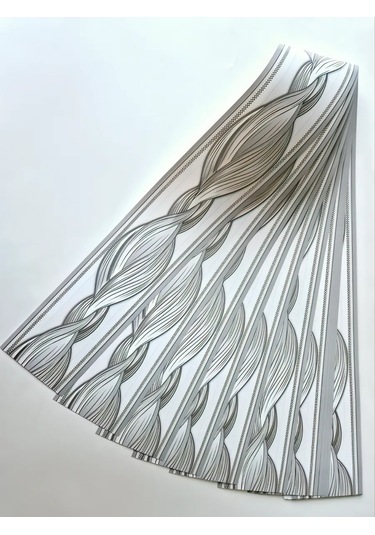 Art-design Duvar Kağıdı İçin Camlı Kağıt Bant Kenar Süsleme 6 Cm 401013294