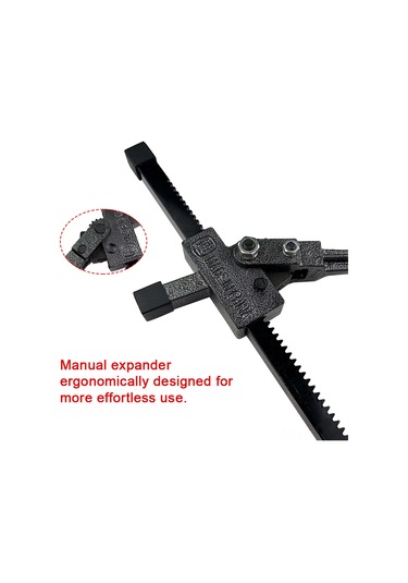 Padalink Oto Gövde Çukur Tamir Aleti - Demir Genişletici Ve Sarı Nilon Çekme Klipsi 2 Adet