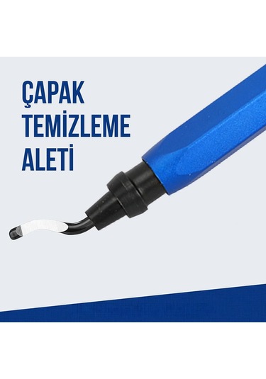 Workpro Wp309010 Profesyonel Çapak Temizleme Kalemi + 3 Parça Bıçak
