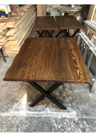 Bintaşmobilya Kütük Mutfak Masası (430456897)