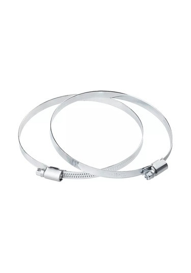 Masterprof 9 Mm Karıştırma Galvanizli Şerit Sıyırıcılık Kelepçesi 190-210 Mm 2 Adet 198426134