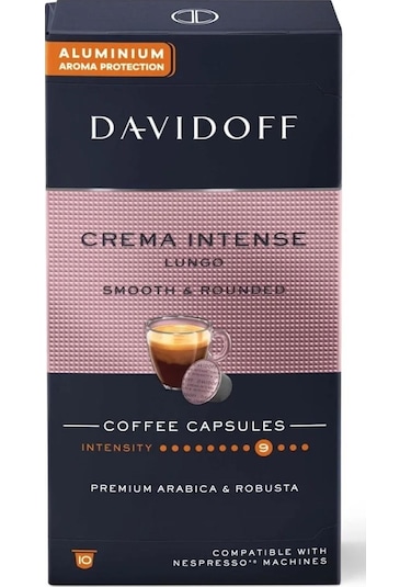 Davidoff Nespresso Uyumlu Kapsül Kahve Seti Espresso - Rich - Intense Kapsül Kahve
