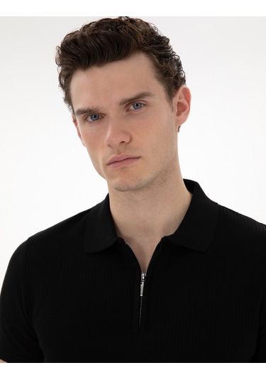 Pierre Cardin Erkek Siyah Kazak /triko 50303605-vr046 Siyah